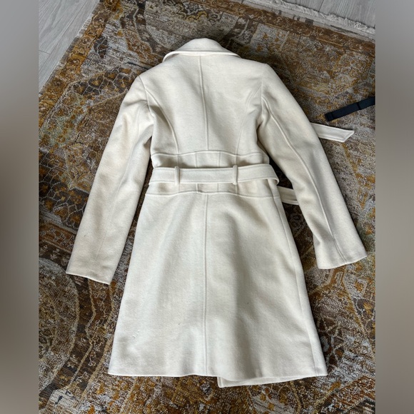 Vintage cream Marvin Richards wool coat - Picture 3 of 5